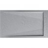 Cadita de dus, compozit mineral, dimensiuni 100-160x70-90 cm, inaltime 2.5 cm, scurgere ascunsa, decupabila, Gri ciment, Antonio Cadita de dus, compozit mineral, dimensiuni 100-160x70-90 cm, inaltime 2.5 cm, scurgere ascunsa, decupabila, Gri ciment, Antonio