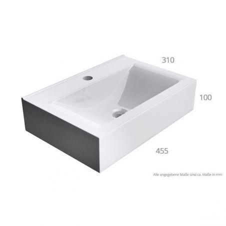 Lavoar EGO-118, ceramica sanitara, montaj pe perete sau supendat, 45 sau 60 x 31 cm Lavoar EGO-118, ceramica sanitara, montaj pe perete sau supendat, 45 sau 60 x 31 cm