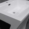 Lavoar stativ EGO 07, Alb, lucios, 60x48x83 cm, montaj podea, compozit marmura, gaura baterie, preaplin, design exclusivist Lavoar stativ EGO 07, Alb, lucios, 60x48x83 cm, montaj podea, compozit marmura, gaura baterie, preaplin, design exclusivist