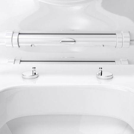 Vas wc EGO-304T, pe podea, capac Silent Close, ceramica sanitara