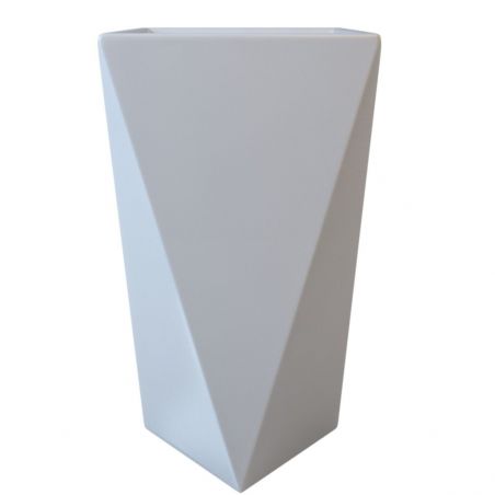Lavoar stativ Enrico, Alb, 47x47x83 cm, montaj pe podea, ceramica sanitara