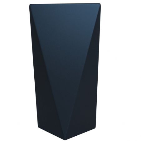 Lavoar stativ Enrico, Negru Mat, Power Colour, 47x47x83 cm, montaj pe podea, ceramica sanitara