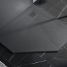 Cadita de dus pentagonala, compozit mineral, dimensiune 90x90 cm, inaltime 2.5 cm, decupabila, Antracit, Aurelio Cadita de dus pentagonala, compozit mineral, dimensiune 90x90 cm, inaltime 2.5 cm, decupabila, Antracit, Aurelio