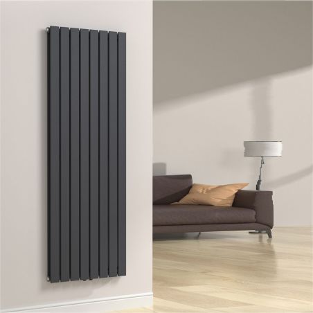 Calorifer vertical EGO - Kalifa, radiator din otel, Alb sau Antracit, dimensiuni la alegere