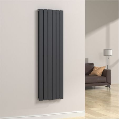 Calorifer vertical EGO - Kalifa, radiator din otel, Alb sau Antracit, dimensiuni la alegere