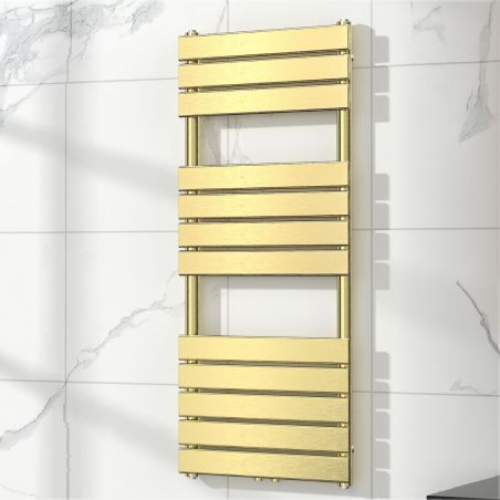 Calorifer EGO - Nadir, Auriu Periat, radiator Portprosop din otel, 120 sau 140 x 50 cm