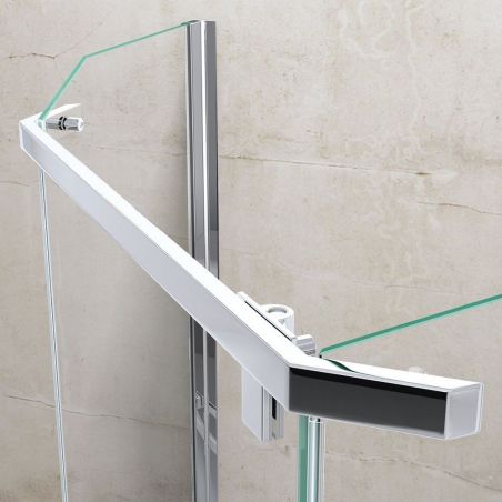 Cabina EGO-08, 90x90cm sau 100x100cm, sticla ESG 8mm transparenta, usa Batanta Cabina EGO-08, 90x90cm sau 100x100cm, sticla ESG 8mm transparenta, usa Batanta