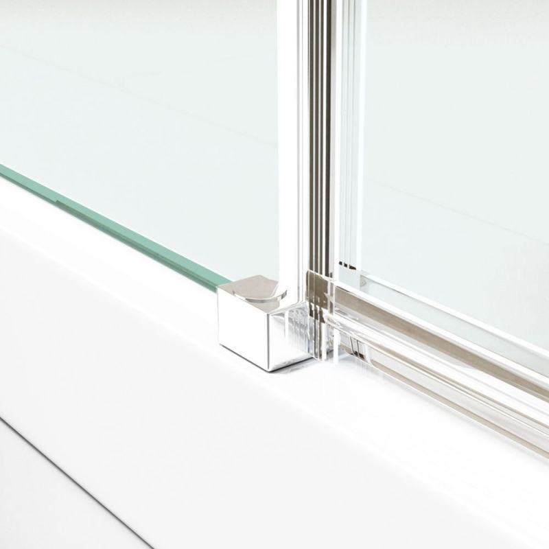 Cabina EGO-04, perete fix si usa batanta,sticla securizata 8mm, dimensiuni la alegere