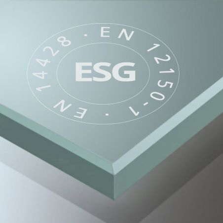 Cabina EGO-04, perete fix si usa batanta,sticla securizata 8mm, dimensiuni la alegere