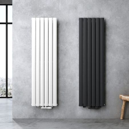 Calorifer vertical EGO - Kalifa, radiator din otel, Alb sau Antracit, dimensiuni la alegere