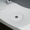 Lavoar EGO 15L, Alb, lucios, scurgere ascunsa, montaj pe blat sau suspendat, compozit marmura, 100x48 cm, gaura baterie stanga Lavoar EGO 15L, Alb, lucios, scurgere ascunsa, montaj pe blat sau suspendat, compozit marmura, 100x48 cm, gaura baterie stanga