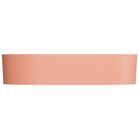 Lavoar OMNIRES OVO M+, Coral, montaj pe blat, 55x36x14,7, Compozit Roca Dolomit