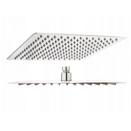 Sistem dus EGO Z1, montaj din tavan, baterie incastrata cu  termostat, dus tip ploaie 30x30 cm