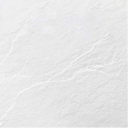 Cadita de dus pentagonala, compozit mineral, dimensiuni 90x90 cm, inaltime 2.5 cm, decupabila, Alb, Aurelio