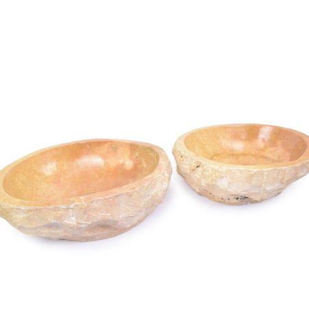 Lavoar piatra Ego A PAIR OF TWO WASHBASINS - PARA EROSI RED BC 