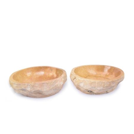 Lavoar piatra Ego A PAIR OF TWO WASHBASINS - PARA EROSI RED BC 