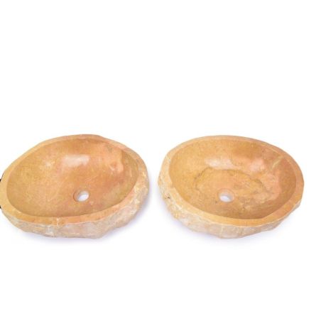 Lavoar piatra Ego A PAIR OF TWO WASHBASINS - PARA EROSI RED BC 