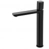 Baterie lavoar Alano, Negru mat, inaltime 30.9 cm, montaj pe blat