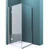 Cabina EGO-05, perete fix si usa Batanta, sticla securizata 6 mm, Transparenta, Dimensiuni 70-100x90-140 cm