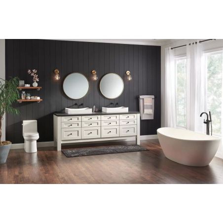 Bateria Cada Ortis, Free-standing, montaj pe podea, Negru Mat
