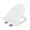 Capac Duroplast inchidere Soft-Close pentru vas wc Santa Alb
