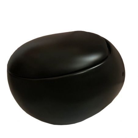 Capac Duroplast inchidere Soft-Close pentru vas wc Angelo Negru