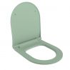 Vas WC EGO Michael Rimless, 49x37 cm, Verde Mint Mat, Power Colour, montaj suspendat, capac duroplast soft-close easy off Vas WC EGO Michael Rimless, 49x37 cm, Verde Mint Mat, Power Colour, montaj suspendat, capac duroplast soft-close easy off