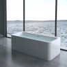 Cada de baie EGO 601, freestanding, 180 cm, acril sanitar, alb