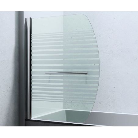 Paravan cada EGO-112, sticla securizata, Transparent sau Mat, 94x140 cm