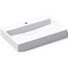 Lavoar EGO 19, Alb, mat, dimensiuni intre 60-90 cm, compozit marmura, montaj suspendat sau pe blat, cu o gaura de baterie Lavoar EGO 19, Alb, mat, dimensiuni intre 60-90 cm, compozit marmura, montaj suspendat sau pe blat, cu o gaura de baterie