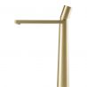 Baterie lavoar Pilar, Auriu Mat, inaltime 31.5 cm, montaj pe blat Baterie lavoar Pilar, Auriu Mat, inaltime 31.5 cm, montaj pe blat