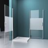Cabina EGO-24, sticla securizata 6mm , Sablata Partial, 85x85 cm, 2 usi Batante, Deschidere 180° Cabina EGO-24, sticla securizata 6mm , Sablata Partial, 85x85 cm, 2 usi Batante, Deschidere 180°