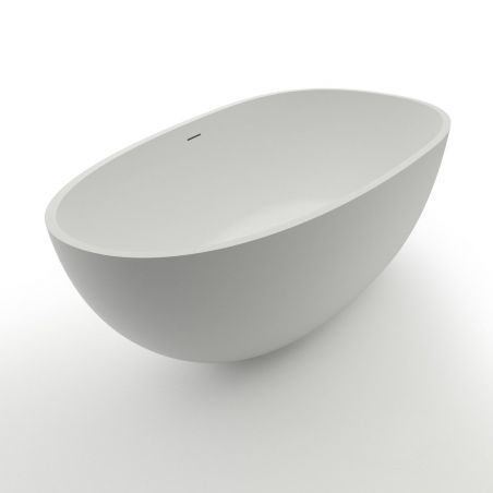 Cada de baie Ivete, Compozit Coroian, Alb Lucios, 169 cm, Izolare termica, Freestanding