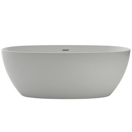 Cada de baie Zinon, Acril sanitar, Alb Lucios, 150, 160, 170 cm, izolare termica, freestanding