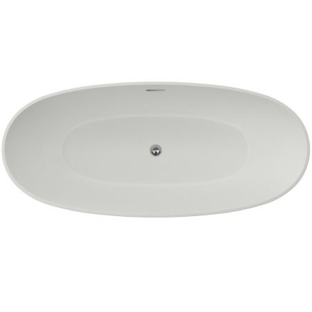 Cada de baie Zinon, Acril sanitar, Alb Lucios, 160 sau 170 cm, izolare termica, freestanding