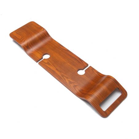 Tava pentru cada Vasco, 100x25x1.5, finisaj Luxury lemn multistrat, lemn stejar, waterproof, Culoare Nuc