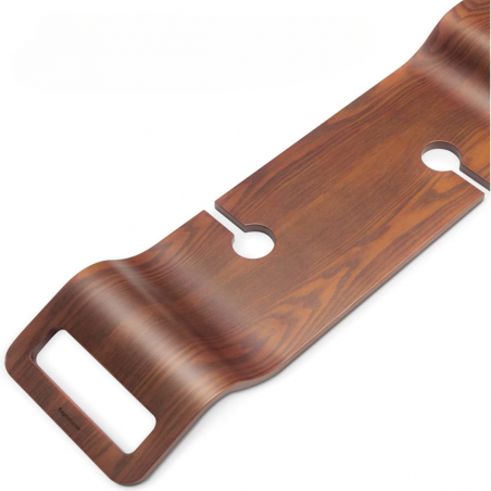 Tava pentru cada Vasco, 100x25x1.5, finisaj Luxury lemn multistrat, lemn stejar, waterproof, Culoare Nuc