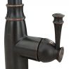 Baterie bucatarie Deco Old Black, finisaj Negru Mat, cu jet normal sau dus extractabil Baterie bucatarie Deco Old Black, finisaj Negru Mat, cu jet normal sau dus extractabil