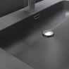 Lavoar EGO-830, compozit de marmura, Antracit Mat 140x48 cm