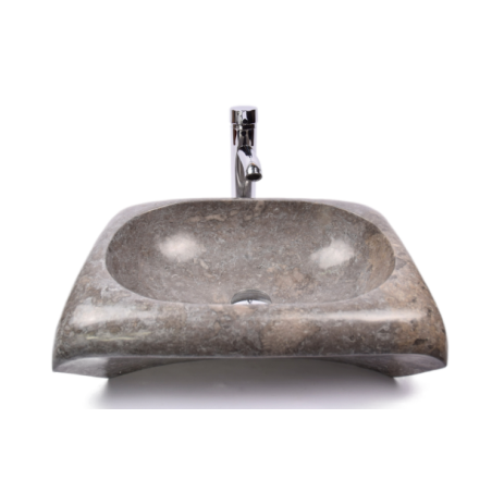 Lavoar piatra Ego RCTK-P GREY A 50x35x15 cm wash basin overtop 
