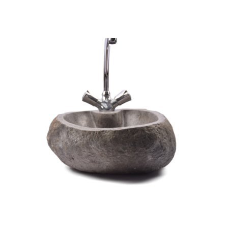 Lavoar piatra Ego RIVER STONE LOTOS O wash basin overtop 