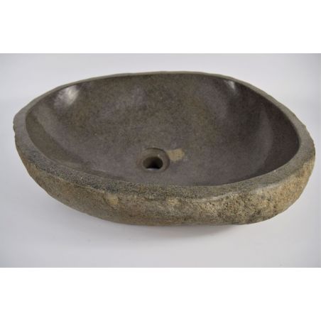 Lavoar piatra Ego RIVER STONE RSB3 Z38 wash basin overtop 