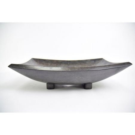 Lavoar piatra Ego  KOTAKA BLACK 50x35x15 C wash basin overtop 