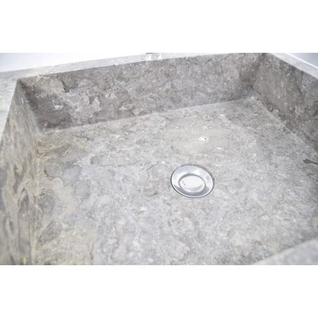 Lavoar piatra Ego RK-M GREY D 50x40 cm wash basin overtop 