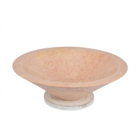 Lavoar piatra Ego KL-P JAVA RED E 40 cm wash basin overtop 