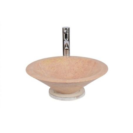 Lavoar piatra Ego KL-P JAVA RED E 40 cm wash basin overtop 