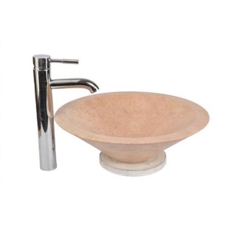 Lavoar piatra Ego KL-P JAVA RED E 40 cm wash basin overtop 