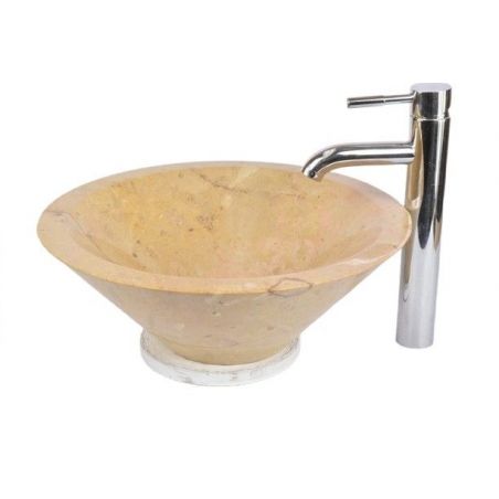 Lavoar piatra Ego KL-P JAVA RED C 40 cm wash basin overtop 