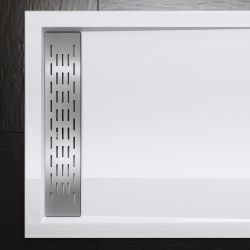 Cadita dreptunghiulara slim, 5 cm inaltime, Acril, EGO-XE04
