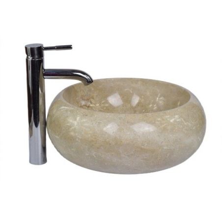 Lavoar piatra Ego  DN-P Cream C 40 cm wash basin overtop 